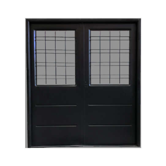 Puerta Doble Hoja Capri Media reja