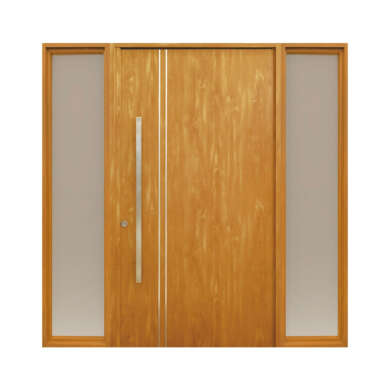 Portada Doble Deluxe Wood Pivotante con detalles
