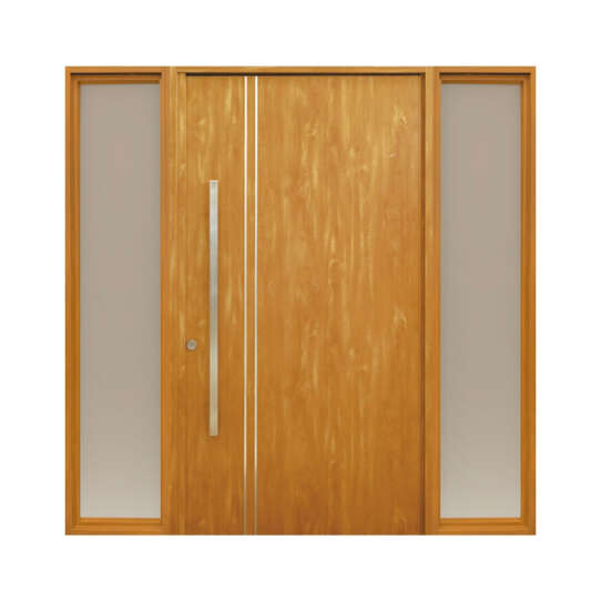 Portada Doble Deluxe Wood Pivotante con detalles
