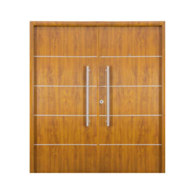 Puerta Doble Deluxe Wood con detalles