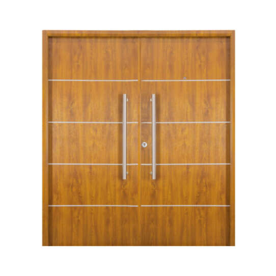 Puerta Doble Deluxe Wood con detalles